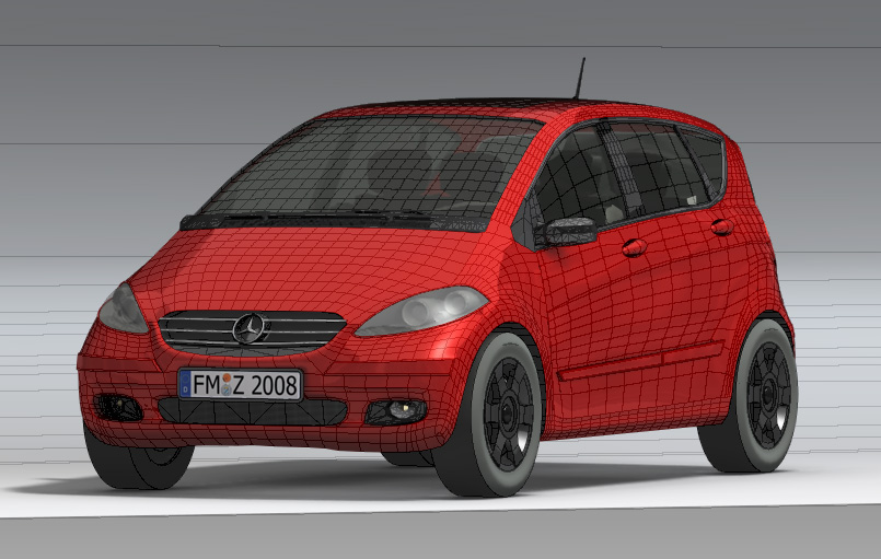 Моделирование автомобиля в 3ds Max. Часть 1. | Пикабу